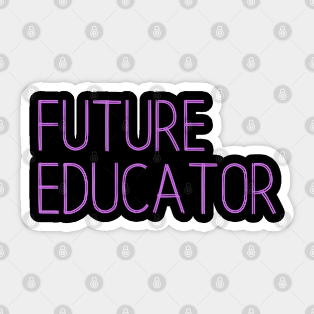 future educator Sticker by natashawilona